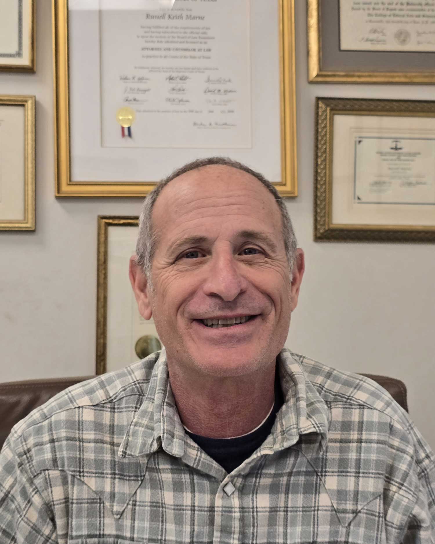 Portrait of Russell Marne